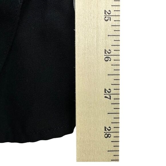 Anthropologie Leith Romper Size XS Black‎ Classic Simple Minimal Summer - Picture 7 of 11